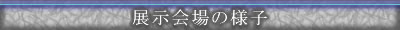 展示会場の様子